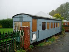 ALR coach No4 at Clay Cross on the morning of the move