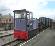 Baguley Drewery 3753 "Darcy" on her first outing at the 2008 N.G. Weekend